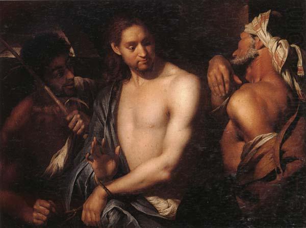 The mocking of christ, unknow artist